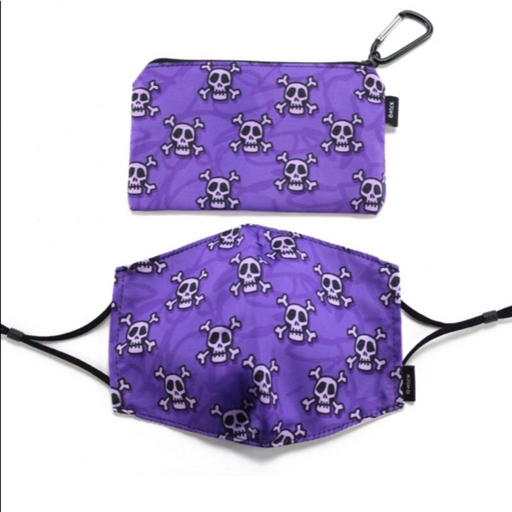 Ed Heck Bonehead Face Mask w/ matching case